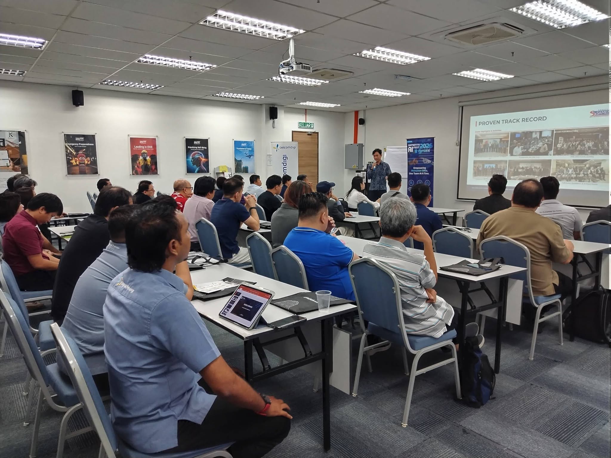 SAMENTA Hyperlokal AI Fest at Safetyware HQ, Penang