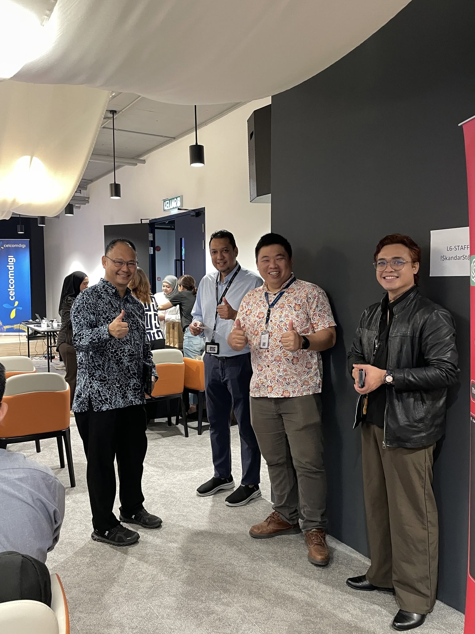 Southern AI Forum Derrick Tan speaking at podium