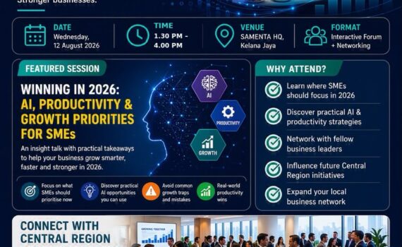 SAMENTA Central Region Monthly Meetup - SME Growth 2026 - 12 August 2026 at SAMENTA HQ Petaling Jaya