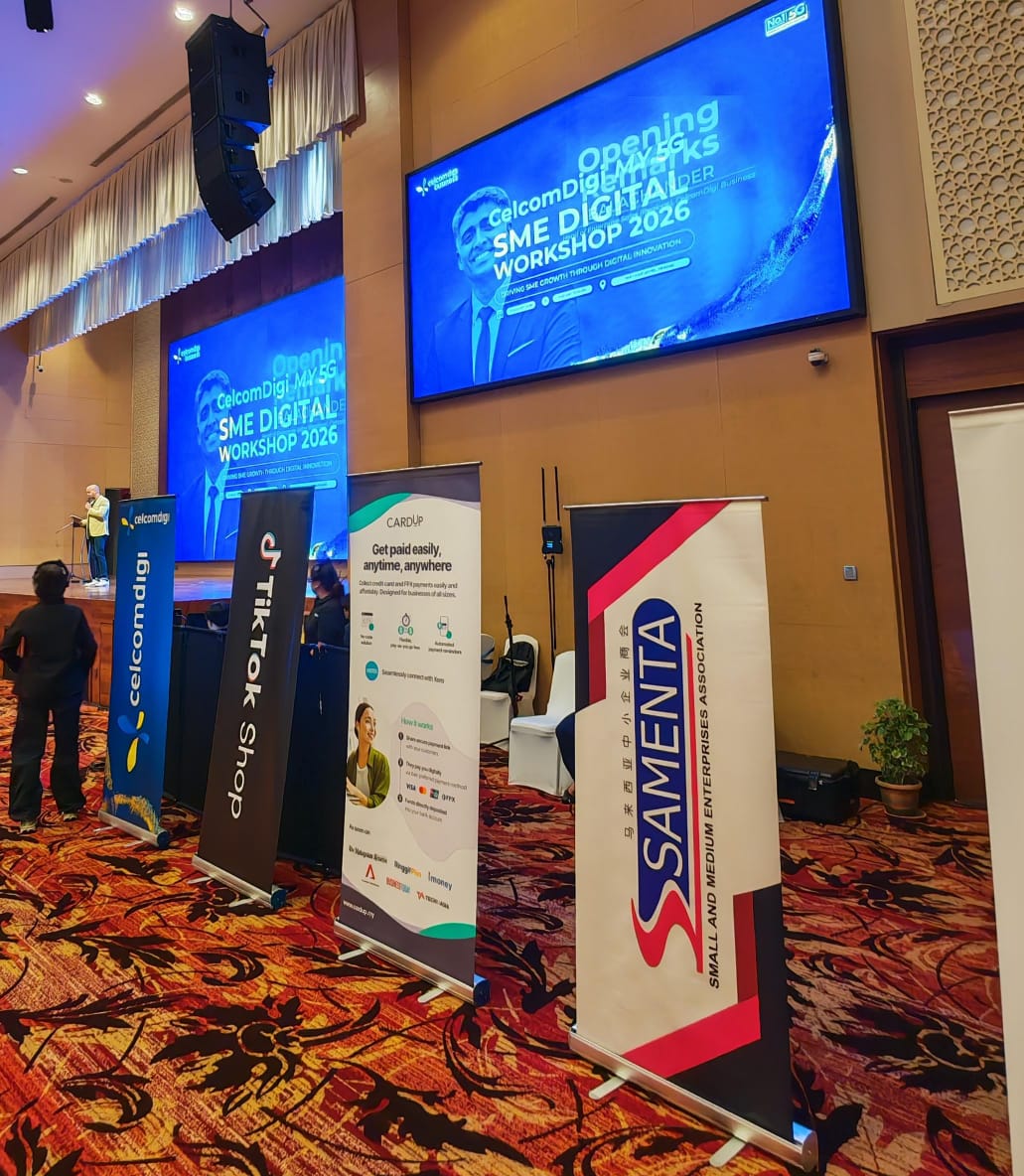 CelcomDigi MY5G SME Digital Workshop at The Light Hotel Penang - opening remarks