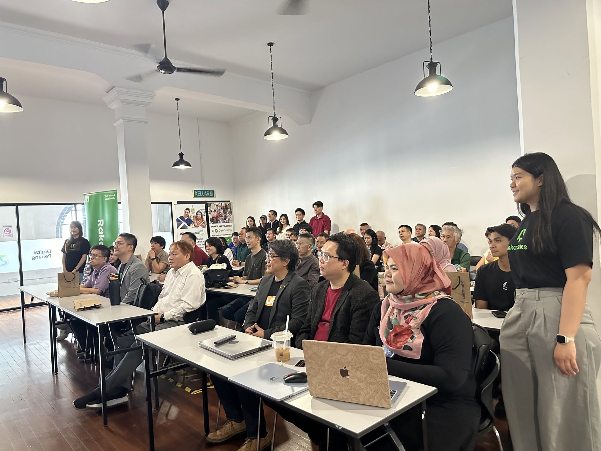 SAMENTA Hyperlokal SME AI Fest audience at Digital Penang