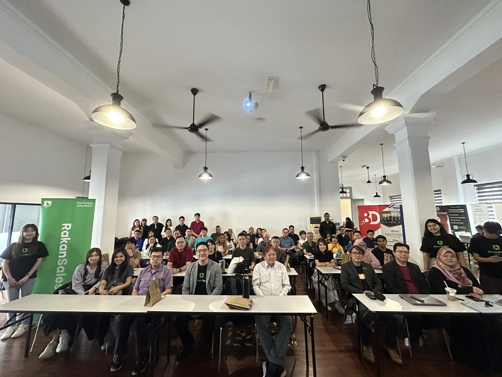 SAMENTA Hyperlokal SME AI Fest crowd at Digital Penang