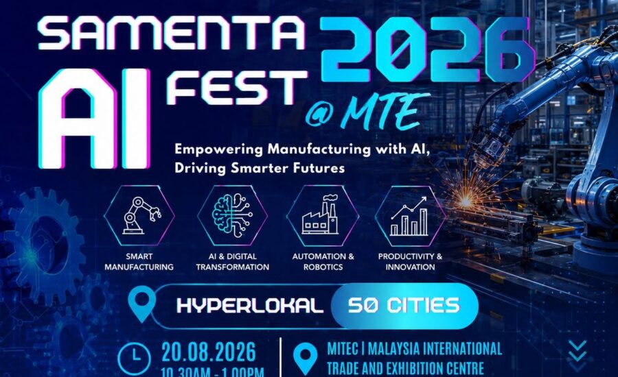 SAMENTA AI Fest 2026 at Manufacturing & Trade Exposition (MTE) - 20 August 2026 at MITEC Kuala Lumpur