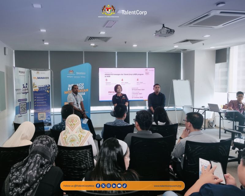 TalentCorp x SAMENTA internship session photo