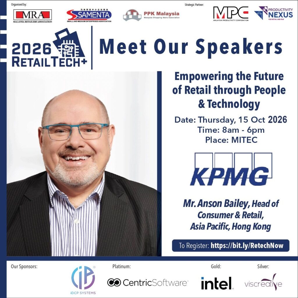 Anson Bailey, Partner at KPMG Hong Kong and Head of Consumer & Retail, Asia Pacific
