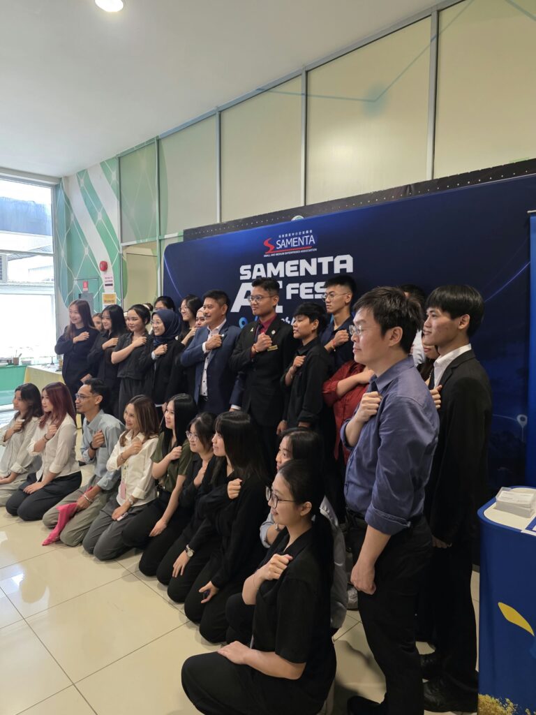 Sarawak SME owners and entrepreneurs at the SAMENTA Hyperlokal AI Fest 2026 in Kuching